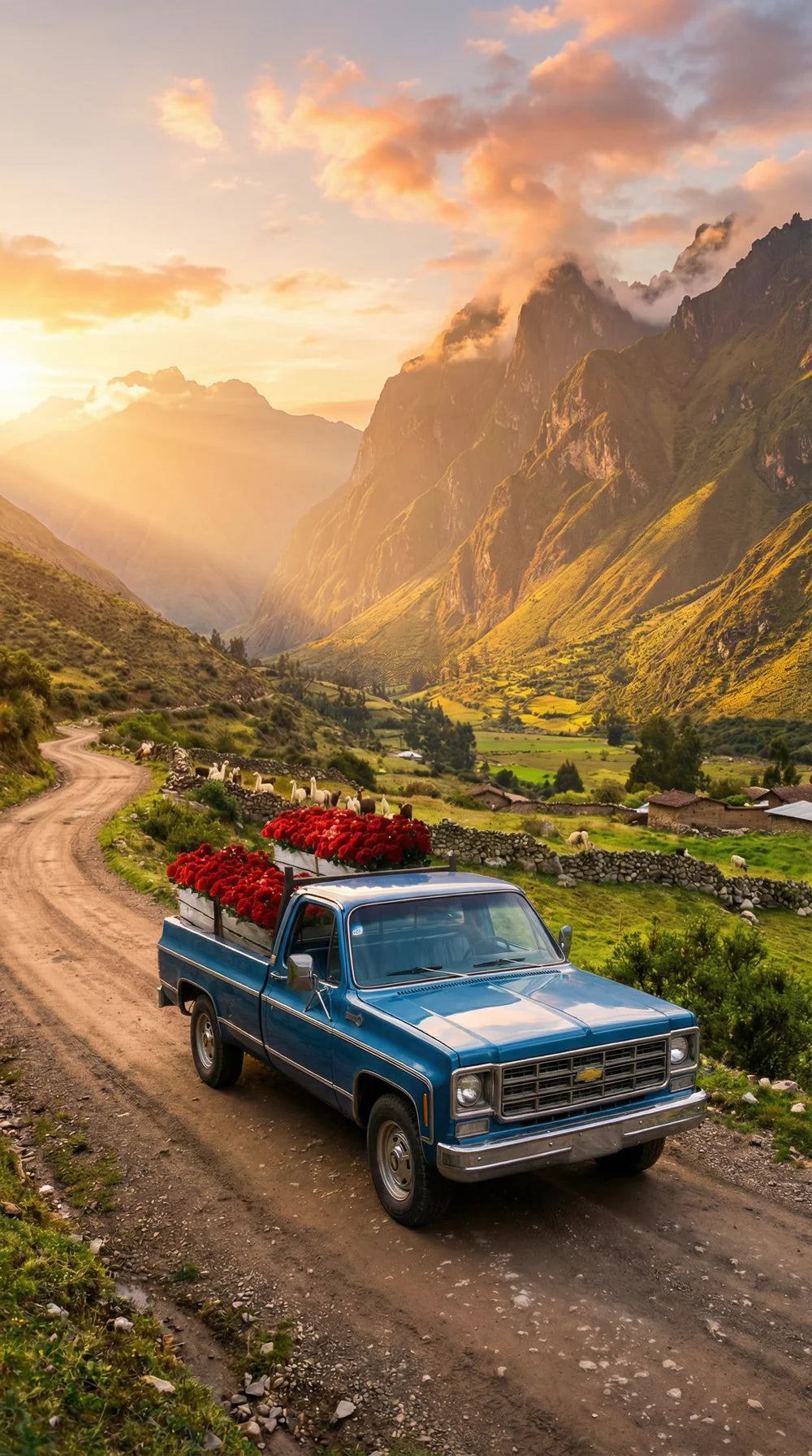 Frische Ecuador Rosen